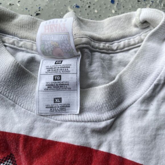 90s Barney Fast Fife Andy Griffith Show All Over Print Shirt Mayberry Size XL - Picture 4 of 7